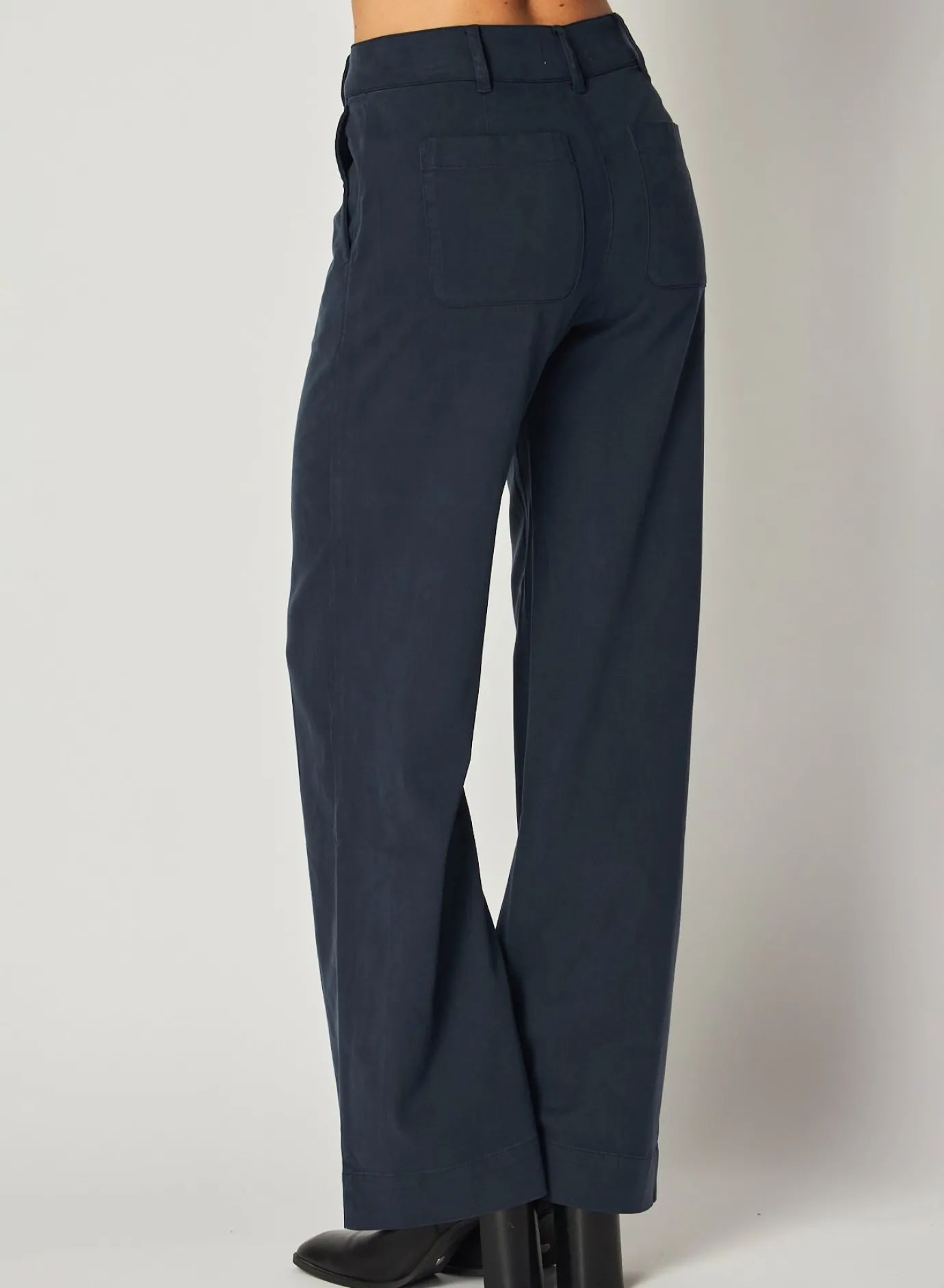 Bella Dahl Sydney Wide Leg Pant - Endless Sea- Seasonal Essentials