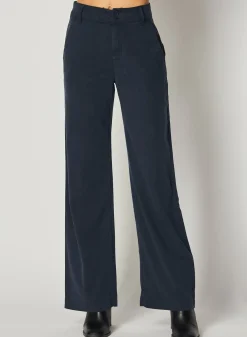 Bella Dahl Sydney Wide Leg Pant - Endless Sea- Pants