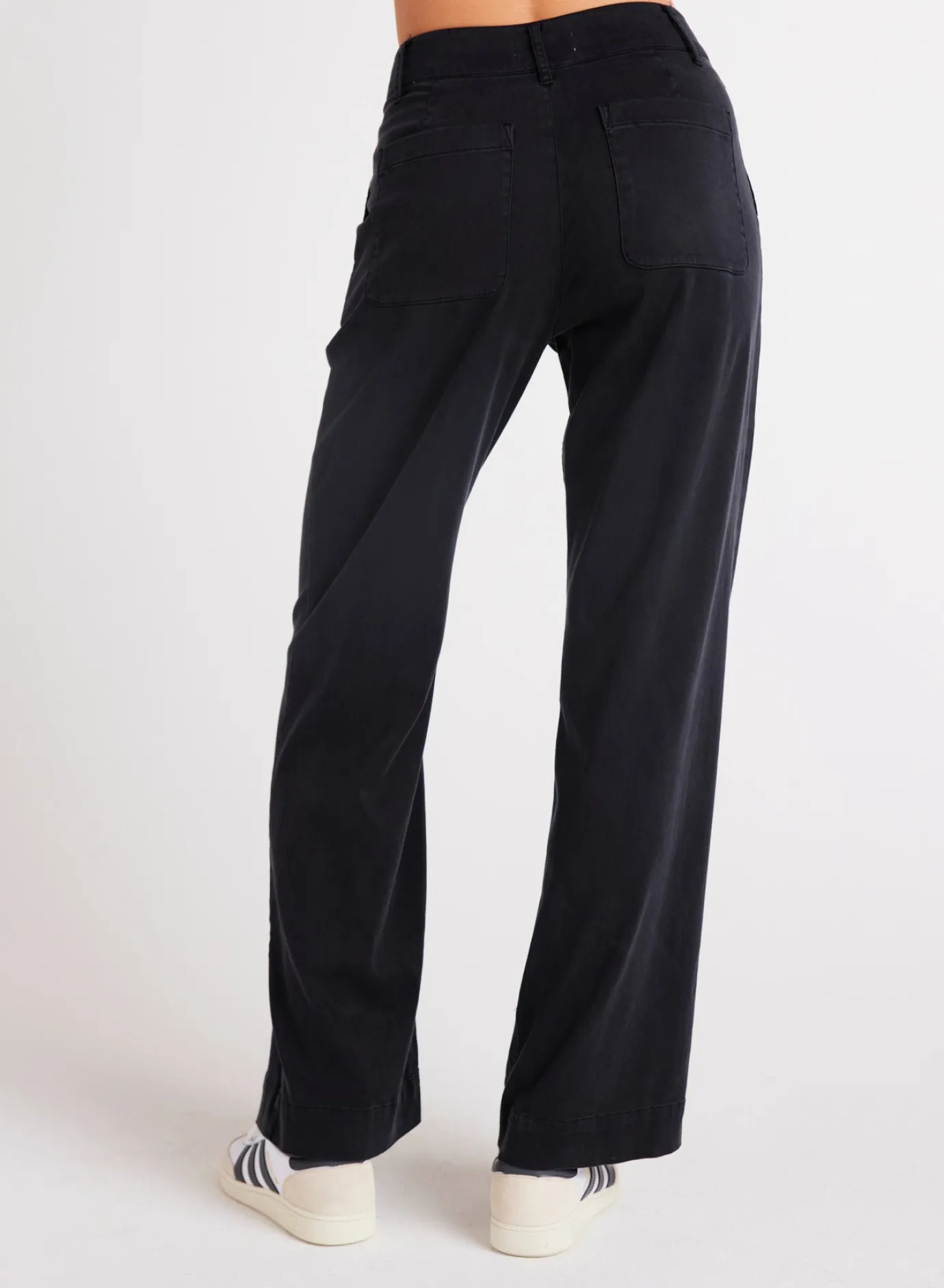 Bella Dahl Sydney Wide Leg Pant - Vintage Black- Pants
