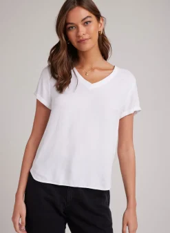 Bella Dahl V-Neck Tee - - Short Sleeve
