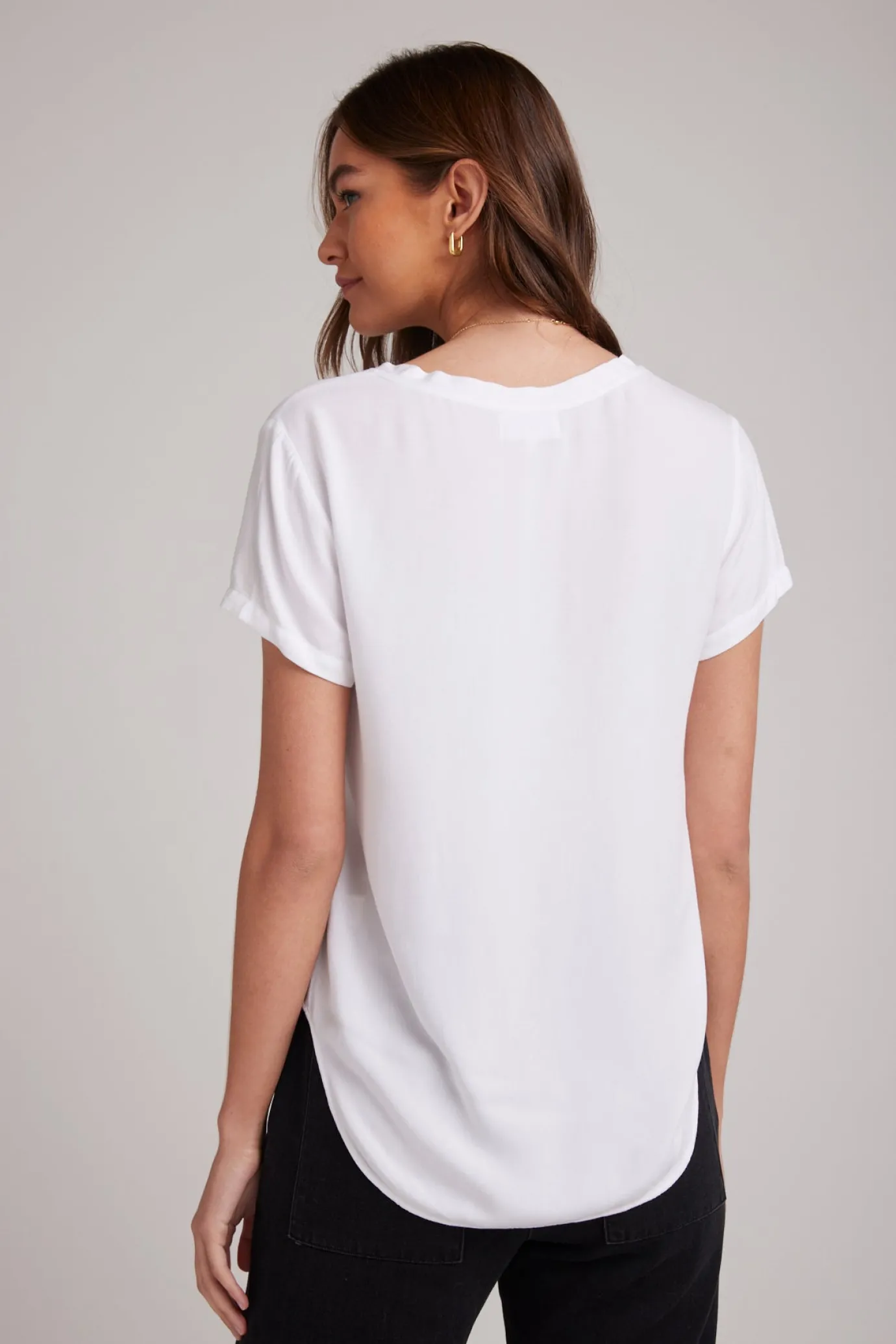 Bella Dahl V-Neck Tee - - Short Sleeve