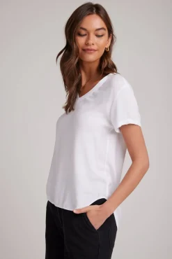 Bella Dahl V-Neck Tee - - Essentials Tops