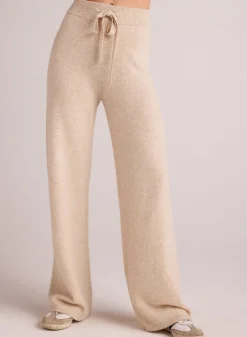 Bella Dahl Wide Leg Sweatpant - Ivory Oat- Pants